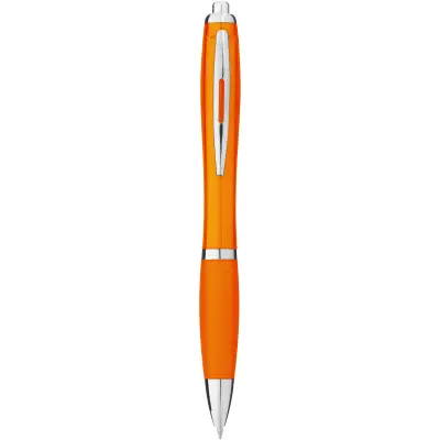 Penna a sfera con fusto e impugnatura colorati Nash - Immagine 24