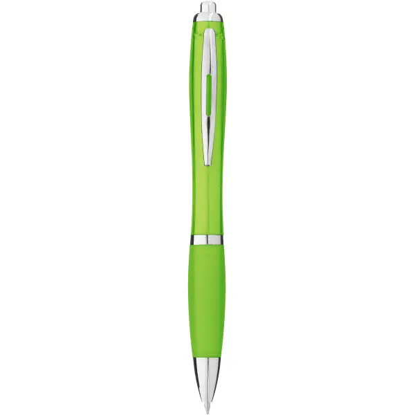 Penna a sfera con fusto e impugnatura colorati Nash - Immagine 28