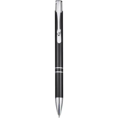 Moneta aluminium click ballpoint pen - Immagine 3
