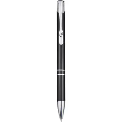 Moneta aluminium click ballpoint pen - Immagine 4