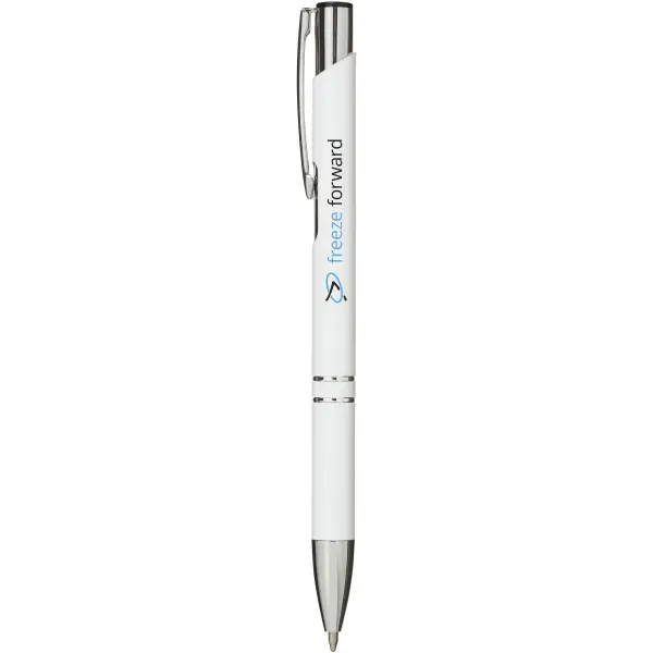 Moneta aluminium click ballpoint pen - Immagine 8