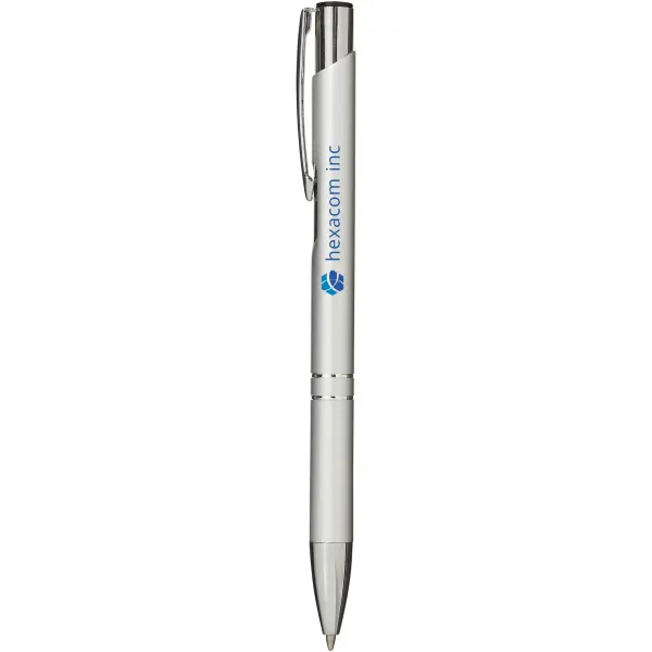 Moneta aluminium click ballpoint pen - Immagine 11