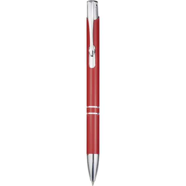 Moneta aluminium click ballpoint pen - Immagine 19