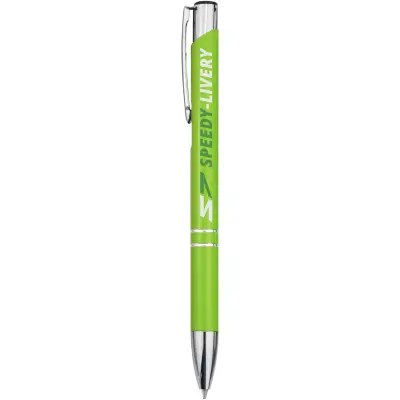Moneta aluminium click ballpoint pen - Immagine 23