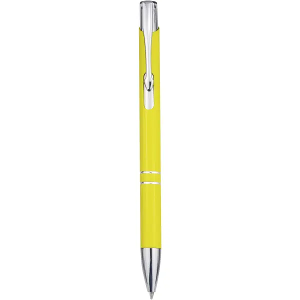 Moneta aluminium click ballpoint pen - Immagine 25