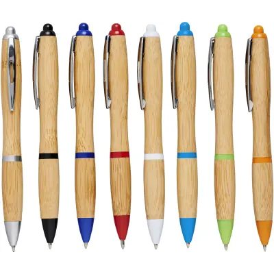 Penna a sfera in bambù Nash - Immagine 2