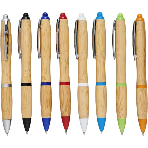 Penna a sfera in bambù Nash - Immagine 2