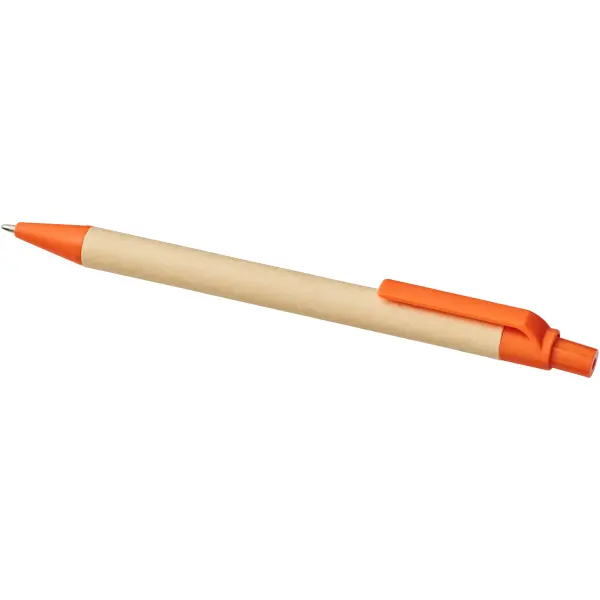 Penna a sfera Berk in cartone riciclato e plastica - Immagine 26