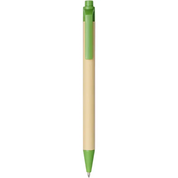 Penna a sfera Berk in cartone riciclato e plastica - Immagine 32