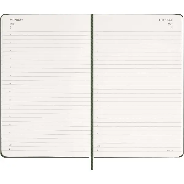 Agenda giornaliera 12 mesi con copertina rigida MOLESKINE - Immagine 20