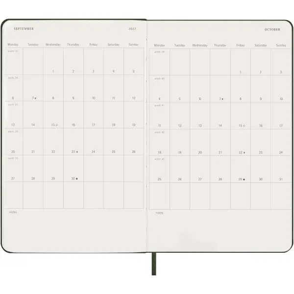 Agenda giornaliera 12 mesi con copertina rigida MOLESKINE - Immagine 21