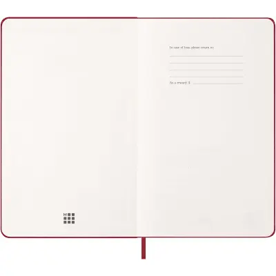 Agenda settimanale 12 mesi formato L con copertina rigida Moleskine - Immagine 5