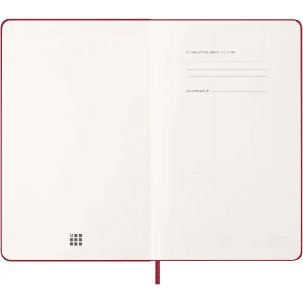 Agenda settimanale 12 mesi formato L con copertina rigida Moleskine - Immagine 5