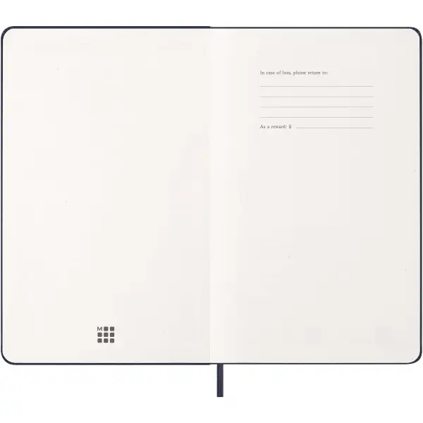 Agenda settimanale 12 mesi formato L con copertina rigida Moleskine - Immagine 12