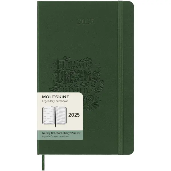 Agenda settimanale 12 mesi formato L con copertina rigida Moleskine - Immagine 19