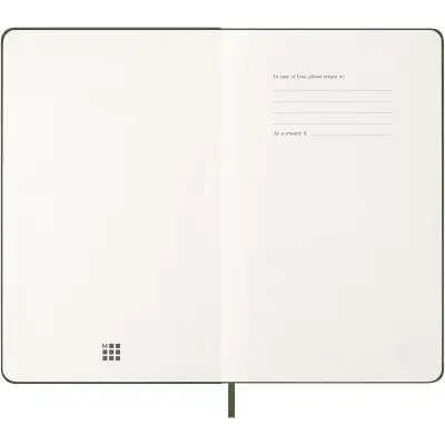 Agenda settimanale 12 mesi formato L con copertina rigida Moleskine - Immagine 20