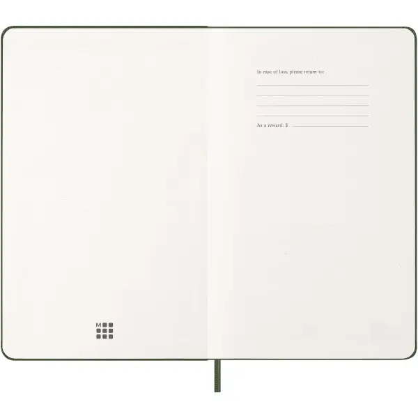 Agenda settimanale 12 mesi formato L con copertina rigida Moleskine - Immagine 20
