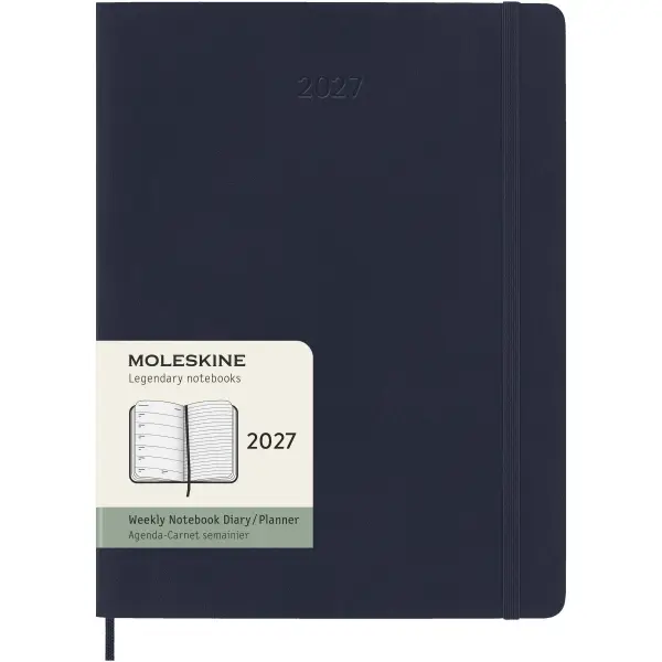 Agenda XL 12 mesi MOLESKINE personalizzabile con copertina morbida - Immagine 2