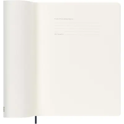 Agenda XL 12 mesi MOLESKINE personalizzabile con copertina morbida - Immagine 5