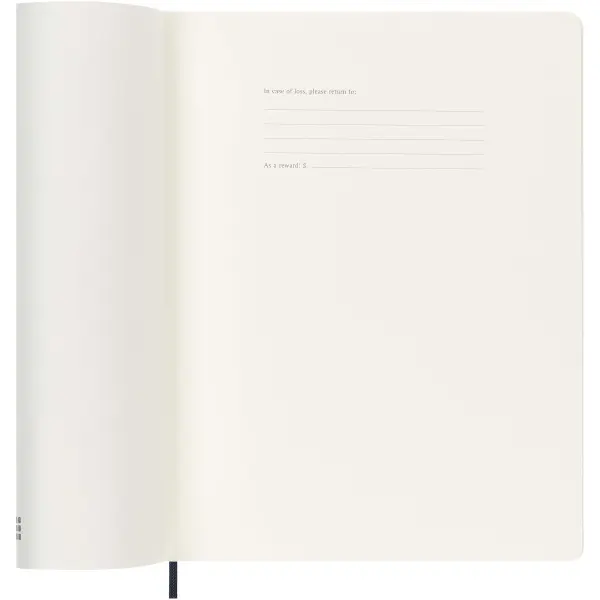 Agenda XL 12 mesi MOLESKINE personalizzabile con copertina morbida - Immagine 5