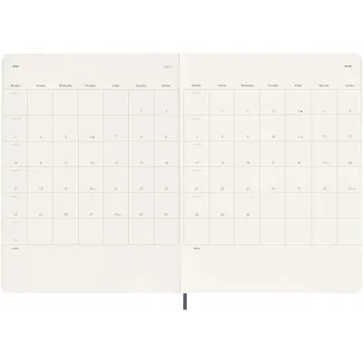 Agenda XL 12 mesi MOLESKINE personalizzabile con copertina morbida - Immagine 7