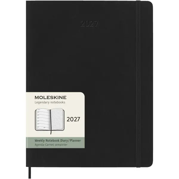 Agenda XL 12 mesi MOLESKINE personalizzabile con copertina morbida - Immagine 9