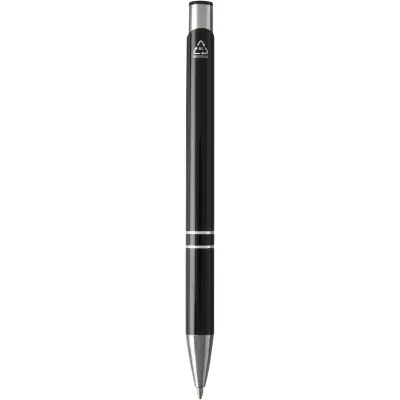 Penna a sfera in alluminio riciclato rerfill nero Moneta - Immagine 39