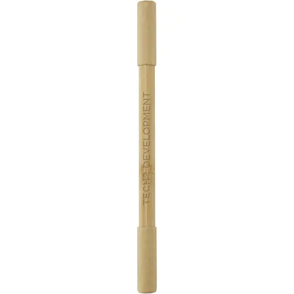 Coppia di penne in bambu' Samambu Refill Nero - Immagine 3