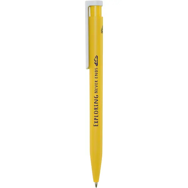 Penna a sfera in plastica riciclata Refill Blu Unix - Immagine 7