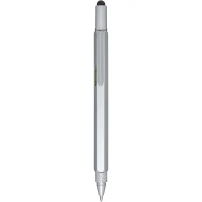 Penna multifunzione in alluminio riciclato Dora