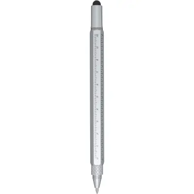 Penna multifunzione in alluminio riciclato Dora - Immagine 3