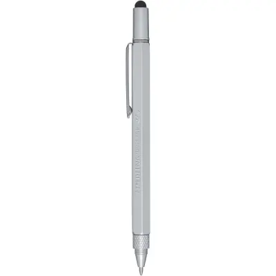 Penna multifunzione in alluminio riciclato Dora - Immagine 4