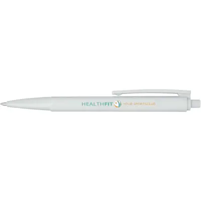 Penna a sfera in plastica riciclata refill nero Elsa - Immagine 5
