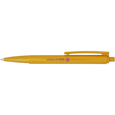 Penna a sfera in plastica riciclata refill nero Elsa - Immagine 9