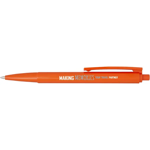 Penna a sfera in plastica riciclata refill nero Elsa - Immagine 21