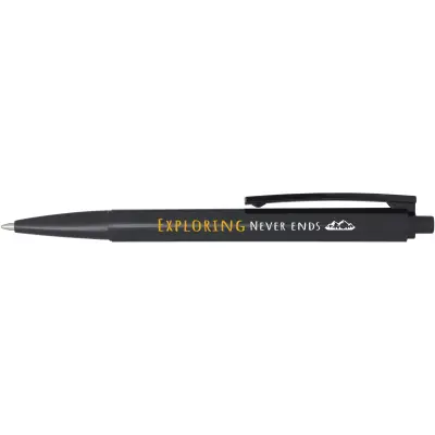 Penna a sfera in plastica riciclata refill nero Elsa - Immagine 29