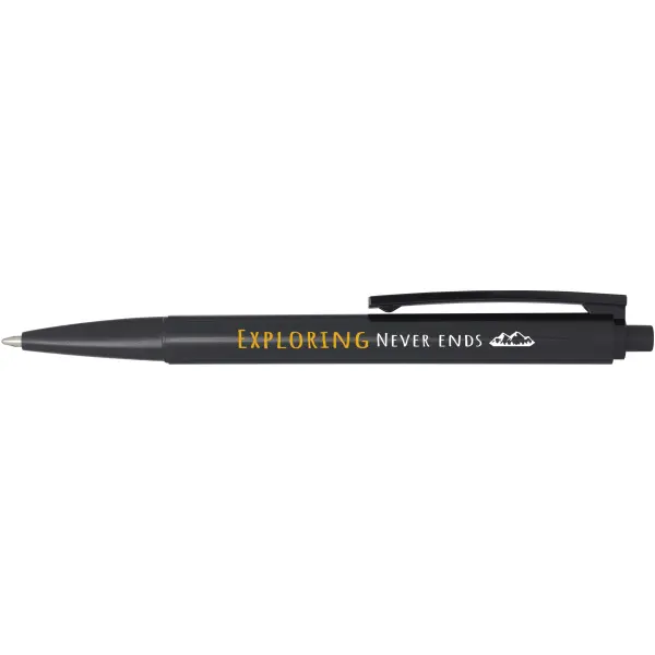 Penna a sfera in plastica riciclata refill nero Elsa - Immagine 29