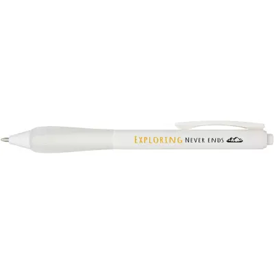 Penna a sfera in ABS riciclato refill nero Lorena - Immagine 6