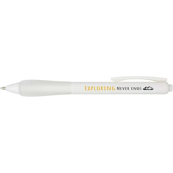 Penna a sfera in ABS riciclato refill nero Lorena - Immagine 6