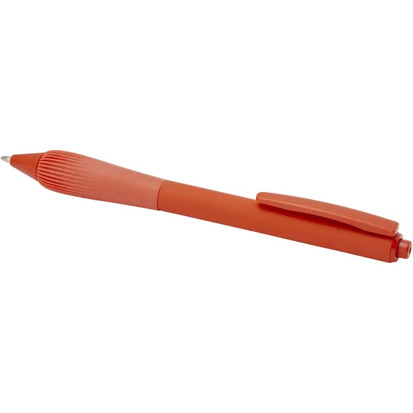 Penna a sfera in ABS riciclato refill nero Lorena - Immagine 16