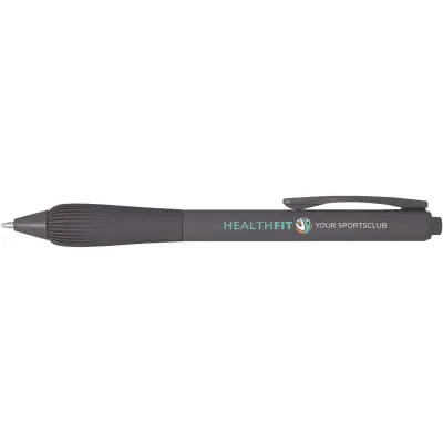 Penna a sfera in ABS riciclato refill nero Lorena - Immagine 30