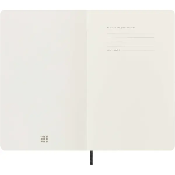 Blocco note con copertina morbida a righe Moleskine Boa - Immagine 12