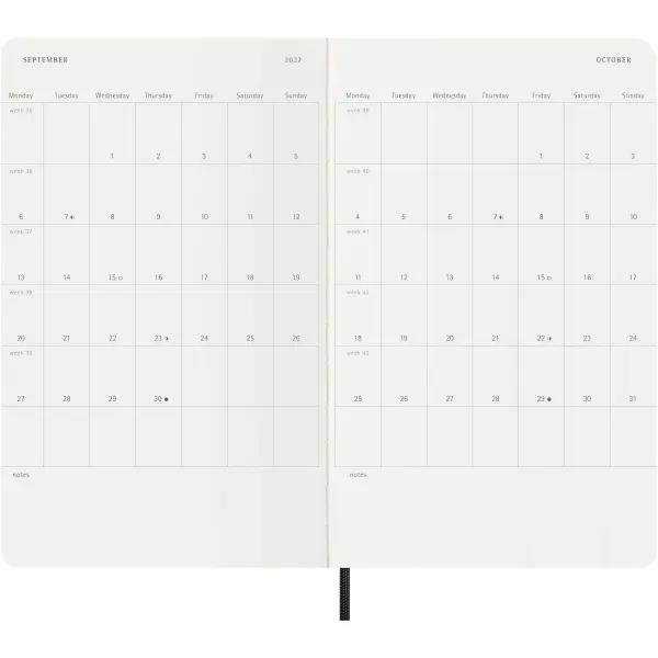 Agenda giornaliera 12 mesi MOLESKINE con copertina morbida - Immagine 6