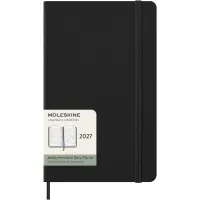 Agenda settimanale orizzontale L 12 mesi MOLESKINE rigida
