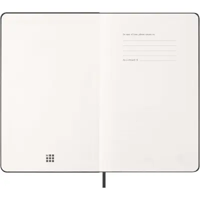 Agenda settimanale orizzontale L 12 mesi MOLESKINE rigida - Immagine 4
