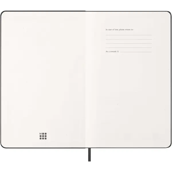 Agenda settimanale orizzontale L 12 mesi MOLESKINE rigida - Immagine 4