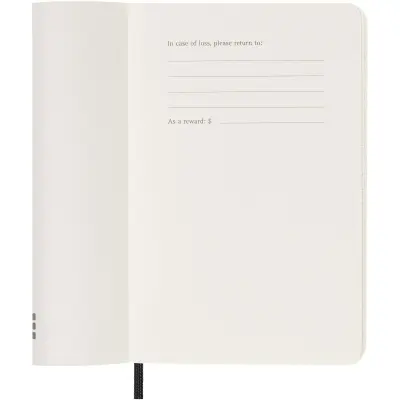 Agenda settimanale tascabile 12 mesi MOLESKINE con copertina morbida - Immagine 4