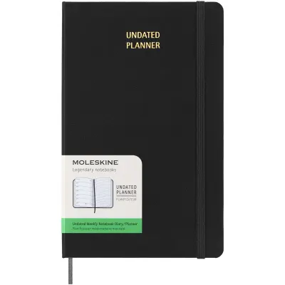 Agenda settimanale copertina rigida senza data Moleskine