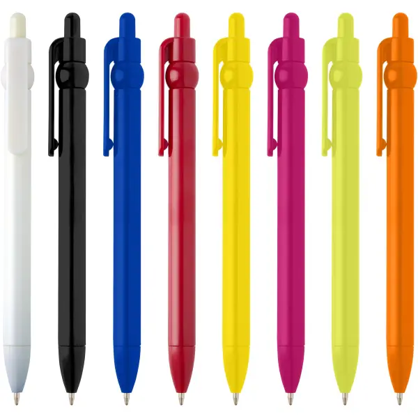Penna a sfera in plastica riciclata Fidget - Immagine 2
