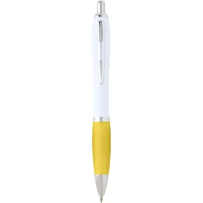 Penna a sfera in plastica riciclata Nash refill blu - Immagine 3